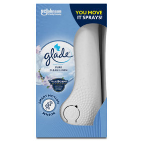 Glade Sense & Spray Motion Activated Automatic Holder Clean Linen 18ml