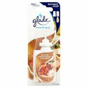Glade Sense & Spray Refill Sensual Sandalwood & Jasmine New 18 ml