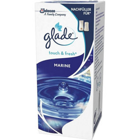 Glade Touch & Fresh Refill, Air Freshener Mini Spray, Marine, 10ml