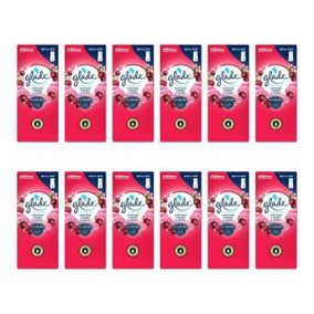 Glade Touch n Fresh Refill Air Freshener Peony & Cherry 10ml - Long Lasting - Pack of 12