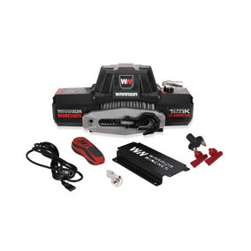 Gladiator F-Type 12500 Electric Winch - Synthetic Rope