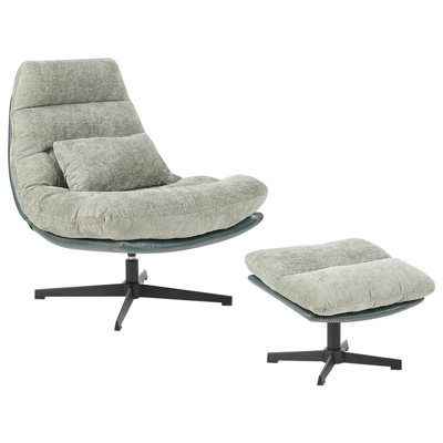 Glam Armchair Light Green TOVIK