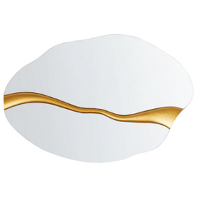 Glam Wall Mirror 60 Gold POIVRES