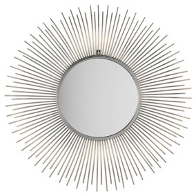 Glam Wall Mirror 80 Silver CILLY