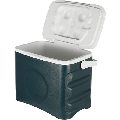 GlamHaus Cool Box - Large Portable Ice Cooler, 30L, Cools Drinks Or Food, Cold Cooler For Vehicle, Car Or Outdoor Camping