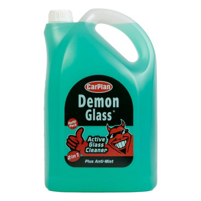 Glass Cleaner Streak Free Interior Exterior Carplan Demon Anti Mist 5L Pack