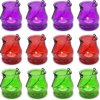 Hanging garden deals tea light holders