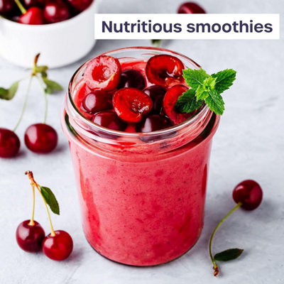Pots Overnight Oats Alwaiiz 600ml - 2 Pièces Verre - Couvercle Étanche + Cuillère