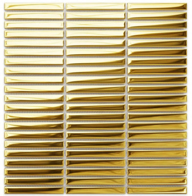 Glass mosaic on mesh for bathroom or kitchen 300mm x 300mm - Victor Fleming