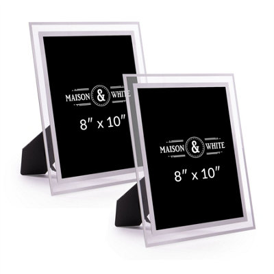 Glass Photo Frame 8" x 10" - Set of 2