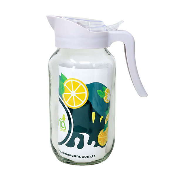 AGARO Elegant Glass Jug, 1.1L, Multipurpose Jug, Easy Pour & Strong AGARO Elegant Glass Jug, 1.1L, Multipurpose Jug, Easy Pour & Strong