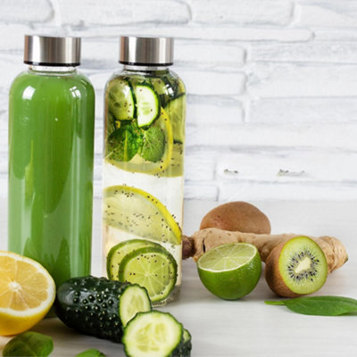 Aazon.co: SNUGTOPIA 26 OZ Vacuu Sealer Juicing Cups Clear Reusable