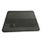 Glass Worktop Saver Chopping Board Black Round Corner Tempered Glass 40x50