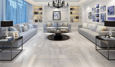 Glaze 60x120cm Light Grey Semi Polished Wall and Floor Tile Price Comparisons | Compare The Build