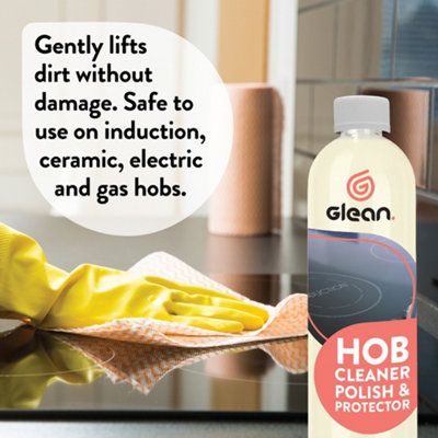 Glean Hob Cleaner - Cleans Polishes & Protects - 500ml