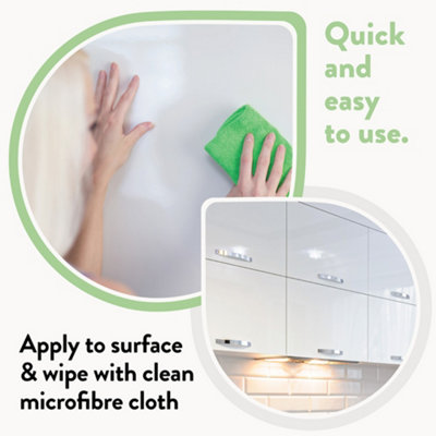 Glean Kitchen Surface Cleaner for Cupboards Laminate Worktops ...