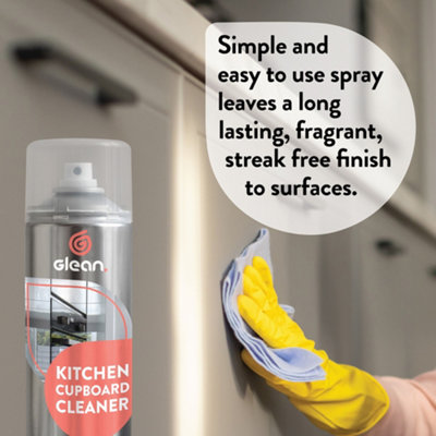 Glean Kitchen Surface Cleaner for Cupboards Laminate Worktops ...
