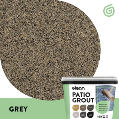 Glean Patio Grout - Grey - 15kg