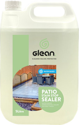 GLEAN Patio Stain Stop Impregnating Sealer - Water Based