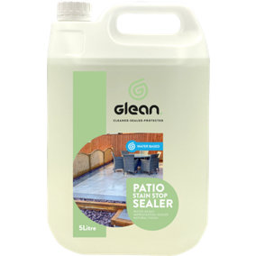 GLEAN Patio Stain Stop Impregnating Sealer - Water Based