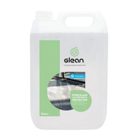 GLEAN Porecelain Tile Pre-Grout Protector - Protects Staining From Grout, Cement, Grouting Compounds - Water Based - 5 Litre