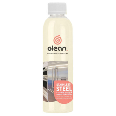 Glean Stainless Steel Cleaner Cream Polish - 250ml