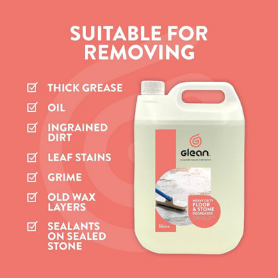 Glean Stone Floor Cleaner Heavy Duty Powerful Degreaser Cleaning ...