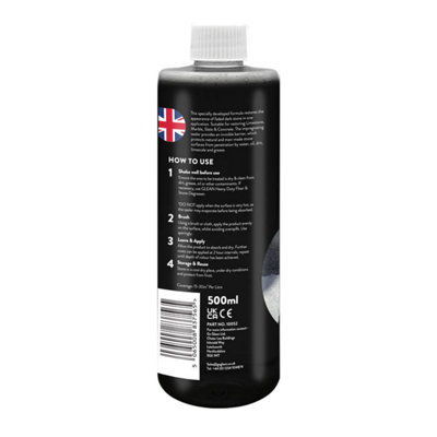 Glean Stone Sealer Colour Restorer - Black - 1 Litre