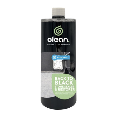 Glean Stone Sealer Restorer - Black - 1l