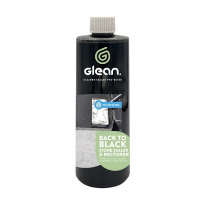 Glean Stone Sealer Restorer - Black - 500ml