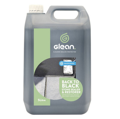 Glean Stone Sealer Restorer - Black - 5l