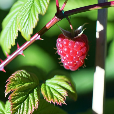 Glen Ample Raspberry (Rubus) Tree - 1Ltr Potted