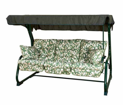 Glendale 3 Seater Hammock Cotswold Leaf L154 x W113 x H192 cm