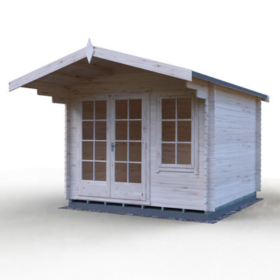 Glenmore 28mm Log Cabin 10Gx10ft (2990 Gable x2990mm)