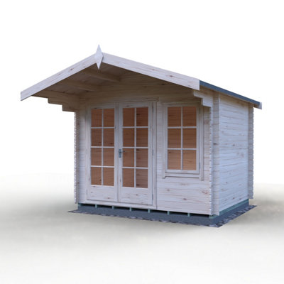 Glenmore 28mm Log Cabin 10Gx8ft (2990 Gable x2390mm)