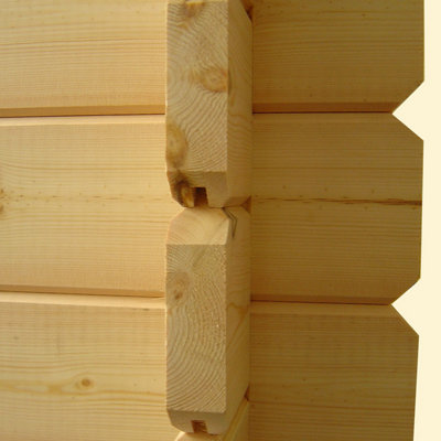 Glenmore 28mm Log Cabin 10Gx8ft (2990 Gable x2390mm) - 5