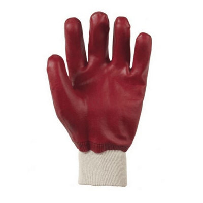 Glenwear Unisex Adults PVC Coated Waterproof Gardening Glove