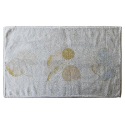 glitter shiny dreamy. Blush, blue, white, beige watercolor illustration & elements (Bath Towel) / Default Title Price Comparisons | Compare The Build