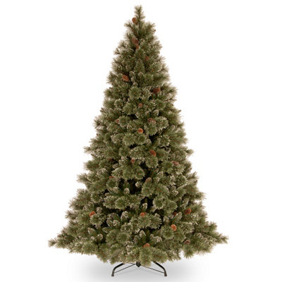 Glittery Bristle Pine 6ft Tree