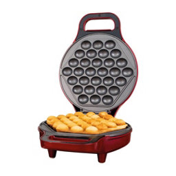 Global Gizmos 35539 Red Waffle maker