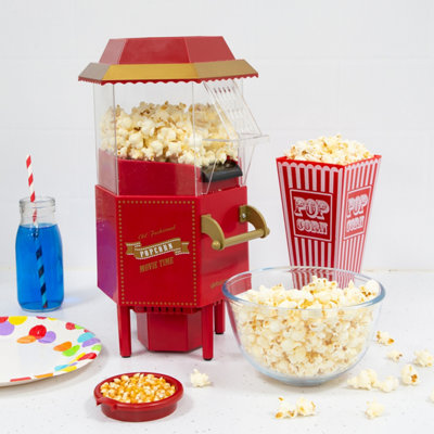 Global Gizmos 50300 Carnival Style Tabletop Popcorn Maker