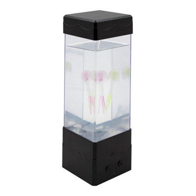 Global Gizmos Aquarium Square Jellyfish Lamp