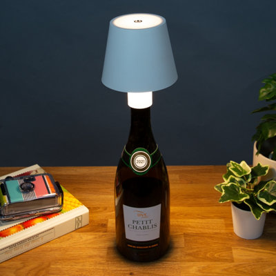 Global Gizmos LED Light-Up Bottle Lamp Shade