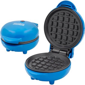 Global Gizmos Mini Waffle Maker - Blue