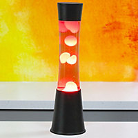 Global Gizmos Orange & Pink Tower Lava Lamp