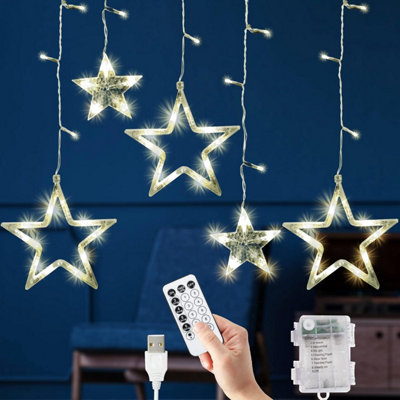 Battery Operated Curtain Lightsnull