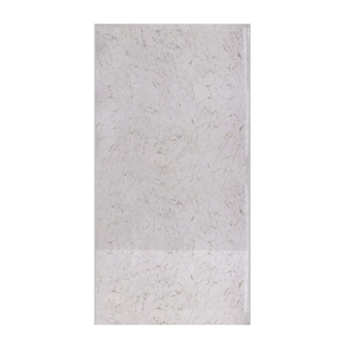 DBS Gloss White Shower Wall Panels – 1m X 2.4m PVC Bathroom Cladding, Waterproof & Easy Fit