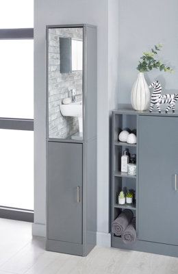 Tall Bathroom Cabinet, Tall Boy Bathroom Cabinet