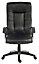 Gloucester Leather Faced Executive Chair with adjustable seat height and tilt
