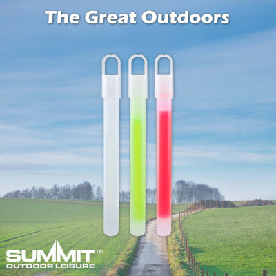 Glow Sticks 4" Pack Of 3 With Neck Lanyard 1cm x 11cm Multi 3 Pack